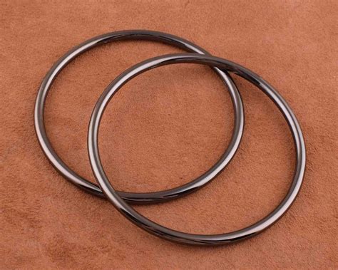 Gunmetal Metal O Rings Welded Metal Loops Mm Round Formed Strap Ring