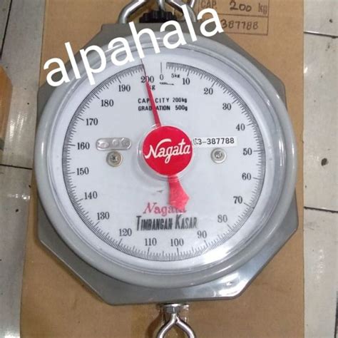 Jual Timbangan Gantung Jarum 200kg Nagata 200 Kg Shopee Indonesia