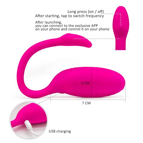 Pink Fun Long Distance Bluetooth Wearable App Remote Control G Spot