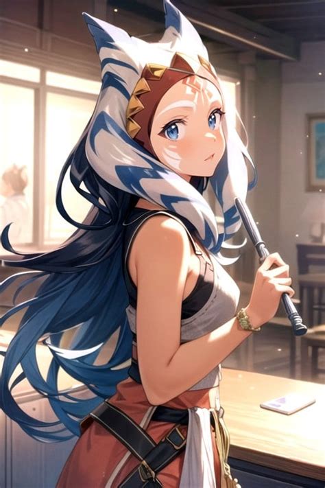 Warm Anime Ahsoka Tano Star Wars Ai Porn