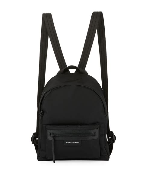 Longchamp Synthetic Le Pliage Small Nylon Backpack In Black 1 Black