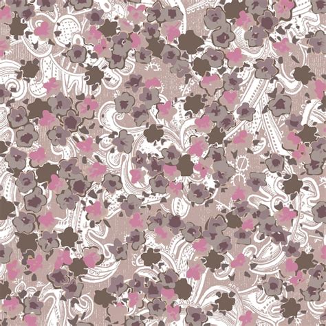 Design Floral Tendance Motif Floral Harmonieux Pour La Mode Papiers