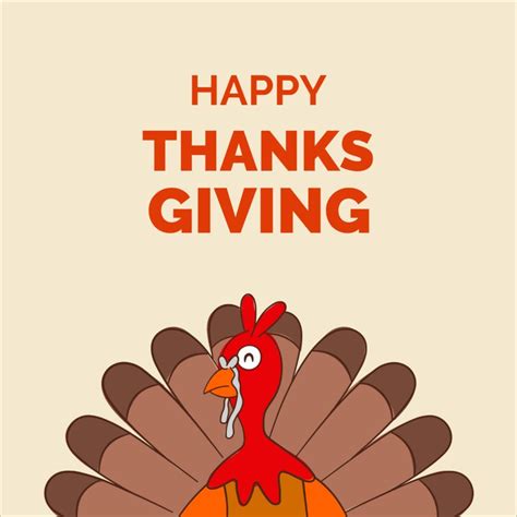 Happy Thanksgiving Post Instagram Post Template Post Templates