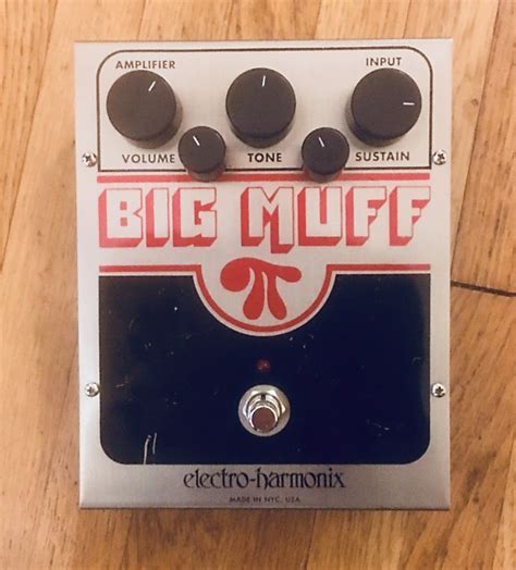 Ehx Big Muff Pi V Nyc Reissue W Tone Presence Clean Reverb