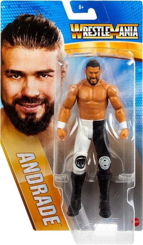 Wwe Wrestlemania Andrade Figura De Acci N Posable De Pulgadas