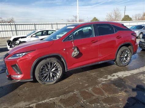 2021 Lexus Rx 350 F Sport For Sale Co Denver South Mon Mar 04 2024 Used And Repairable