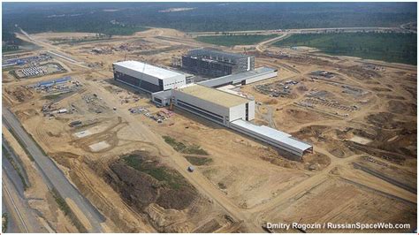 Processing facilities in Vostochny