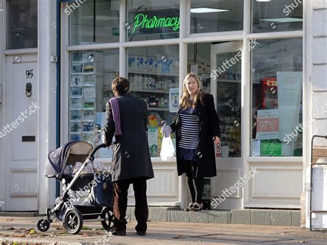 David Mitchell Victoria Coren Baby Daughter Editorial Stock Photo