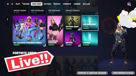 New Fortnite Item Shop Live Today Fortnite Og Youtube