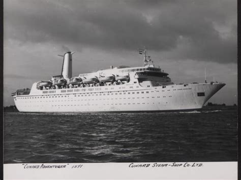 Photograph of Cunard Adventurer, Cunard White Star Line | National ...