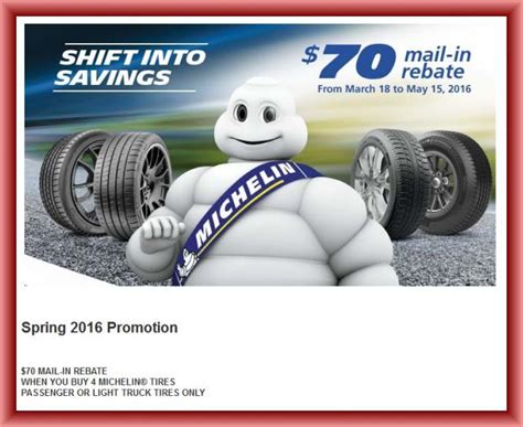 Michelin Tire Rebates Florida Brier Carmella