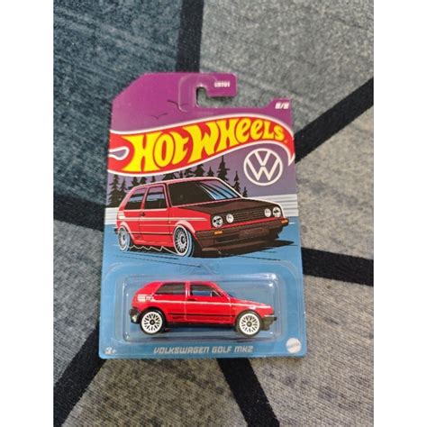 Hot Wheels Volkswagen Golf Mk Us Market Shopee Malaysia