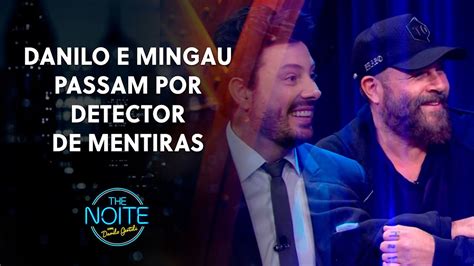 Danilo Gentili E Mingau Passam Por Pol Grafo No The Noite The Noite