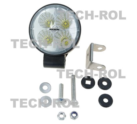 AK02 149 Lampa robocza diodowa okrągła 4 led x 4 5 W 18 W 12V