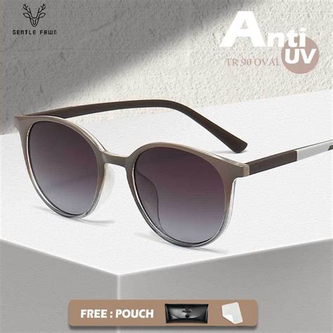 Jual Gentle Fawn Kacamata Hitam Sunglasses Anti Uv Anti Silau Bahan