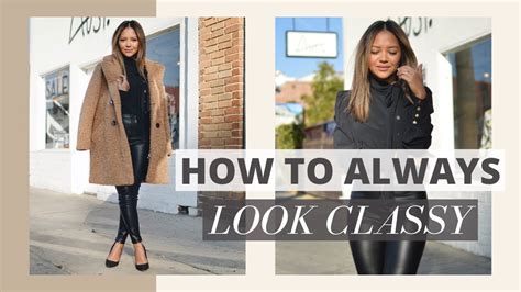 10 Easy Ways To Always Look Classy Youtube