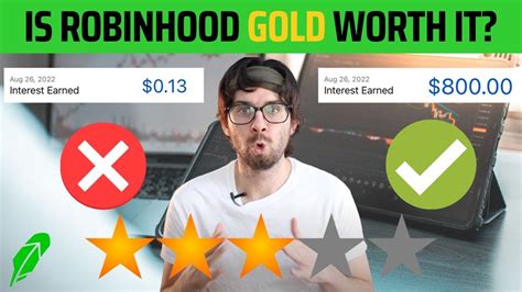 Is Robinhood Gold Worth It Heres What You Should Know About The 3