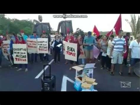 Manifestantes Bloqueiam Acesso Ao Centro De Lan Amento De Alc Ntara