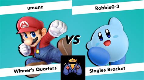 Smash At Stan Winner S Quarters Umanz Mario Vs Robbie