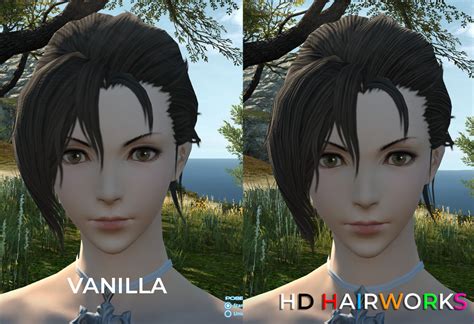 Final Fantasy Xiv Hd Hairworks 2 Mod Introduces Reworked Hair Textures