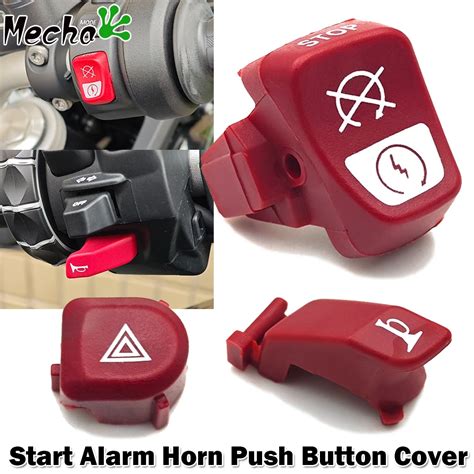 Motorcycle Start Alarm Horn Push Switch Button Cover For Bmw R Gs