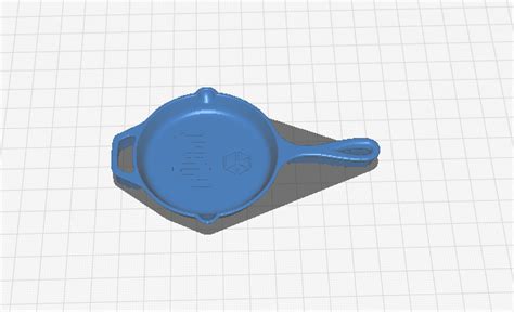 Stl File Pubg Frying Pan Pubg Frying Pan 🦸 ・3d Printing Model To