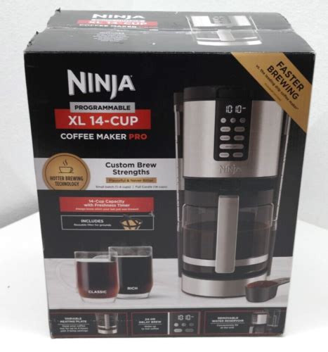 Ninja Programmable Xl Cup Coffee Maker Pro W Small Batch Brew