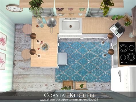 The Sims Resource Coastal Kitchen