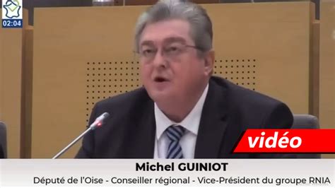 Conseil régional Michel Guiniot RN En 2020 vous avez voté contre