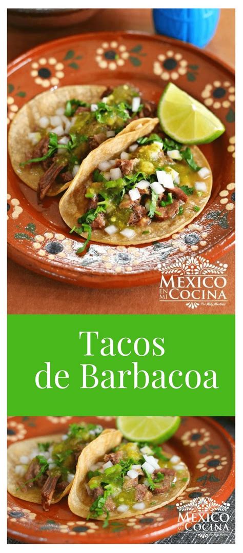 Receta Tacos De Barbacoa