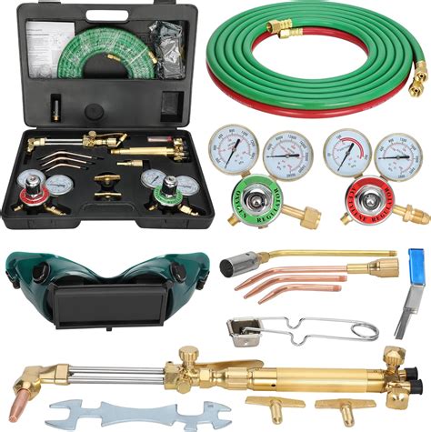 Upgraded Oxygen And Acetylene Gas Torch And Welding Kit Portable