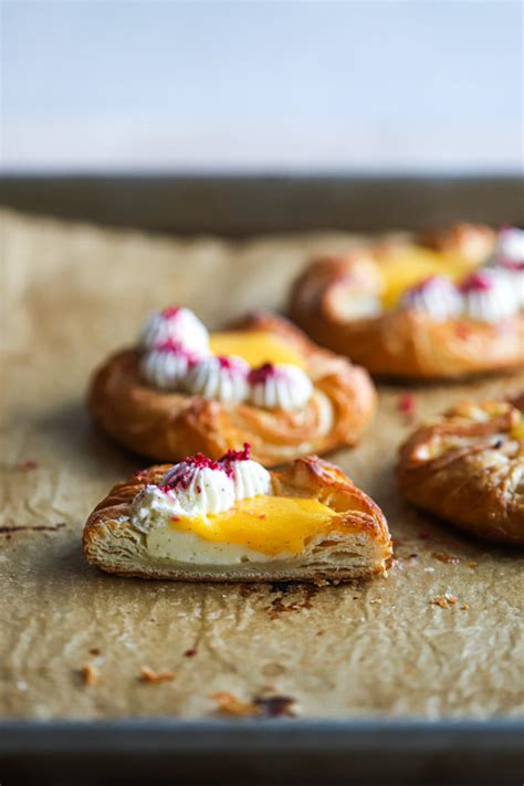 Addictive Passion Fruit Curd And Cardamom Cream Cheese Danish Jam Lab