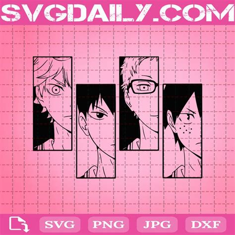 Haikyuu Svg Anime Svg Manga Svg Japanese Svg Love Anime Svg Anime