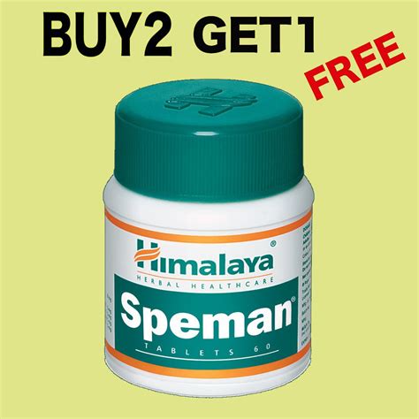 Himalaya Speman Tablet 60tab Buy 2 Get 1 Free Count For Sperms