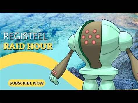 RAID HOUR Shiny REGISTEEL Hunt Rajlife YouTube