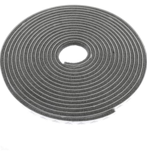 Self Adhesive Draft Seal Draught Excluder Brush Pile Weather Strip