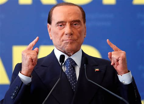 D C S De Lancien Premier Ministre Silvio Berlusconi En Italie