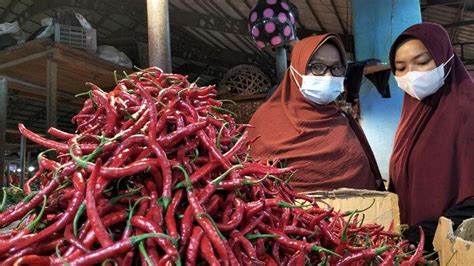 Tak Hanya Di Kota Jambi Harga Cabai Naik Secara Nasional Hingga Rp