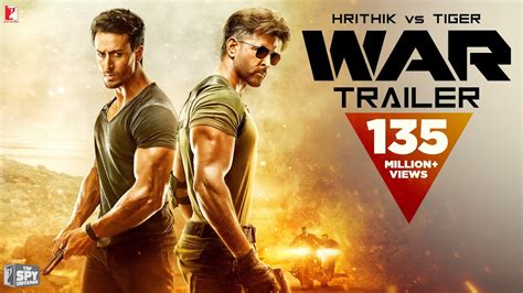 War | Official 4K Trailer | Starring Hrithik Roshan, Tiger Shroff ...