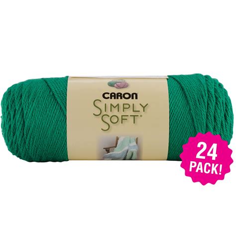 Caron Simply Soft Solids Yarn Kelly Green Multipack Of 24