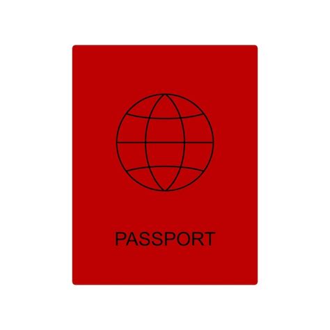 Premium Vector Passport Icon Vector