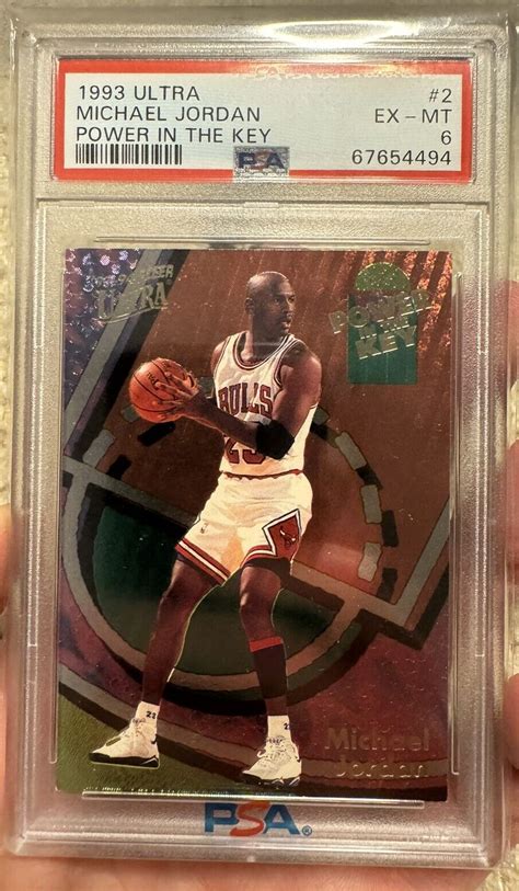 1993 94 Fleer Ultra Power In The Key 2 MICHAEL JORDAN Chicago Bulls