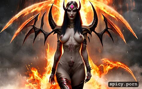 Image Of Lilith Gameplay Hell Female Demon Naked Fantasy Diablo