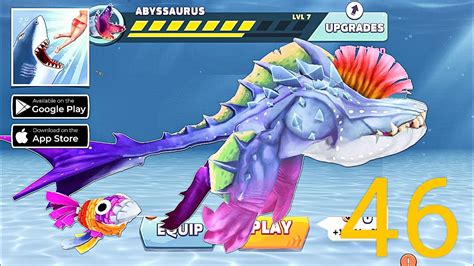 Abyssaurus Hungry Shark Gameplay Walkthrough Ios Android Part