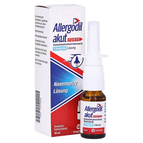 Allergodil Akut Forte Mg Ml Milliliter N Online Bestellen