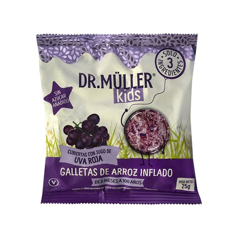 Tortitas De Arroz Dr Muller Sabor A Uva 25g 962684