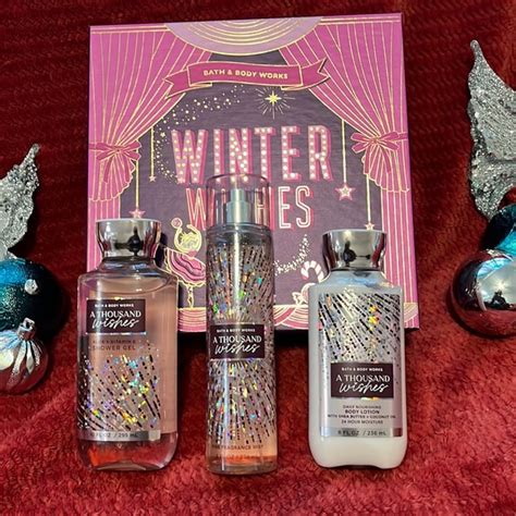 Bath Body Works Bath Body Bath Body Works A Thousand Wishes Set