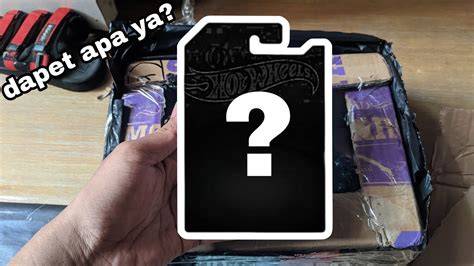 Unboxing Paket Hotwheels Dapet Rare Item Ga Ya Part1 YouTube