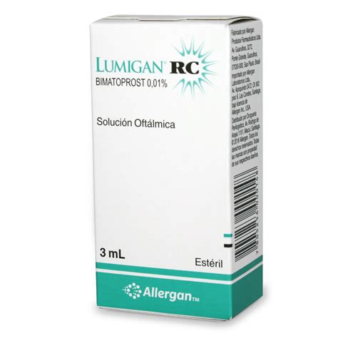 Lumigan Rc Bimatoprost 001 Solución Oftalmica 3 Ml Cruz Verde