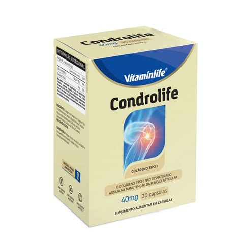 Condrolife Mg Col Geno Tipo Ii N O Desnaturado C Psulas